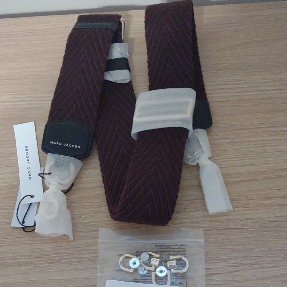 Marc Jacobs Burgundy Bag Strap - Picture 3 of 6